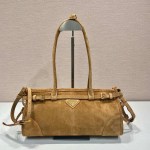 Prada Medium suede handbag