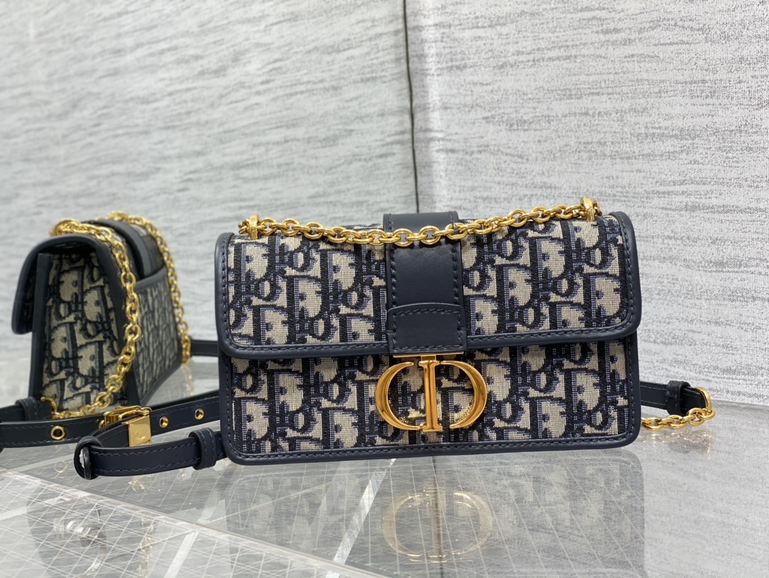 HSC-F8B827E1695A 30 MONTAIGNE EAST-WEST BAG WITH CHAIN - Image 1