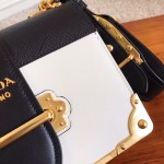 Prada Cahier Leather Bag - Image 6