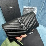 YSL CASSANDRE MATELASSÉ LARGE FLAP WALLET - Image 8